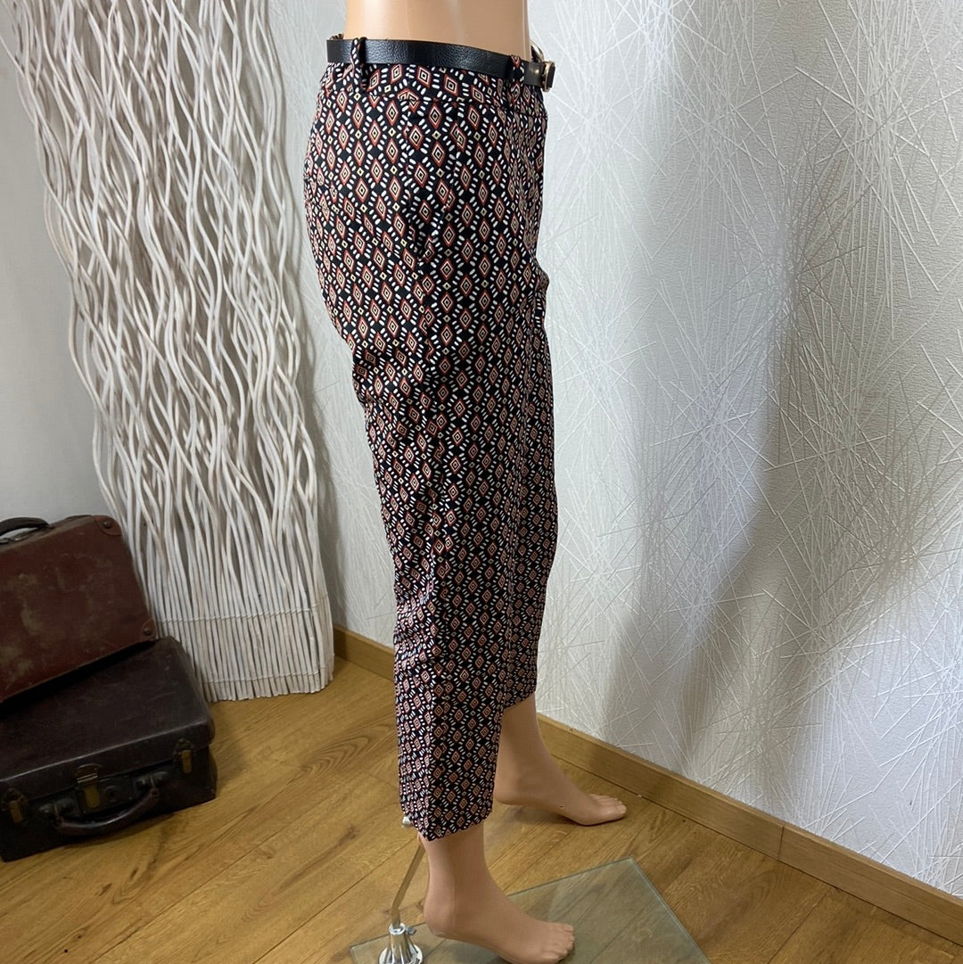 Pantalon coton léger taille mi-haute Les Impatientes