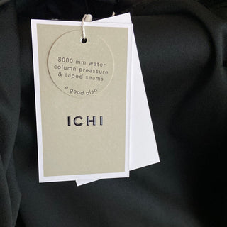Veste noire longue imperméable capuche Ihtazi Ichi