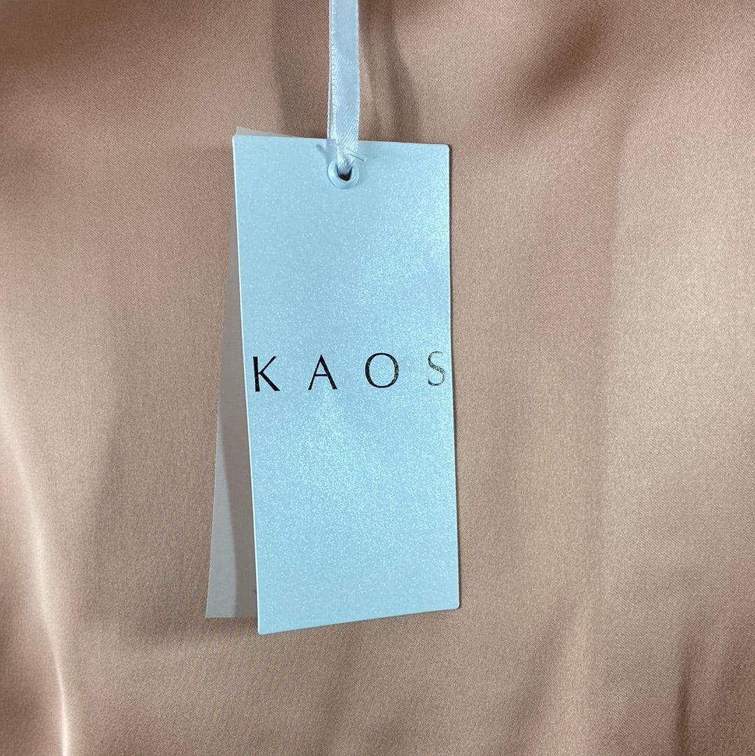 Boléro tissu satin rose saumon Kaos - Offre-Unique