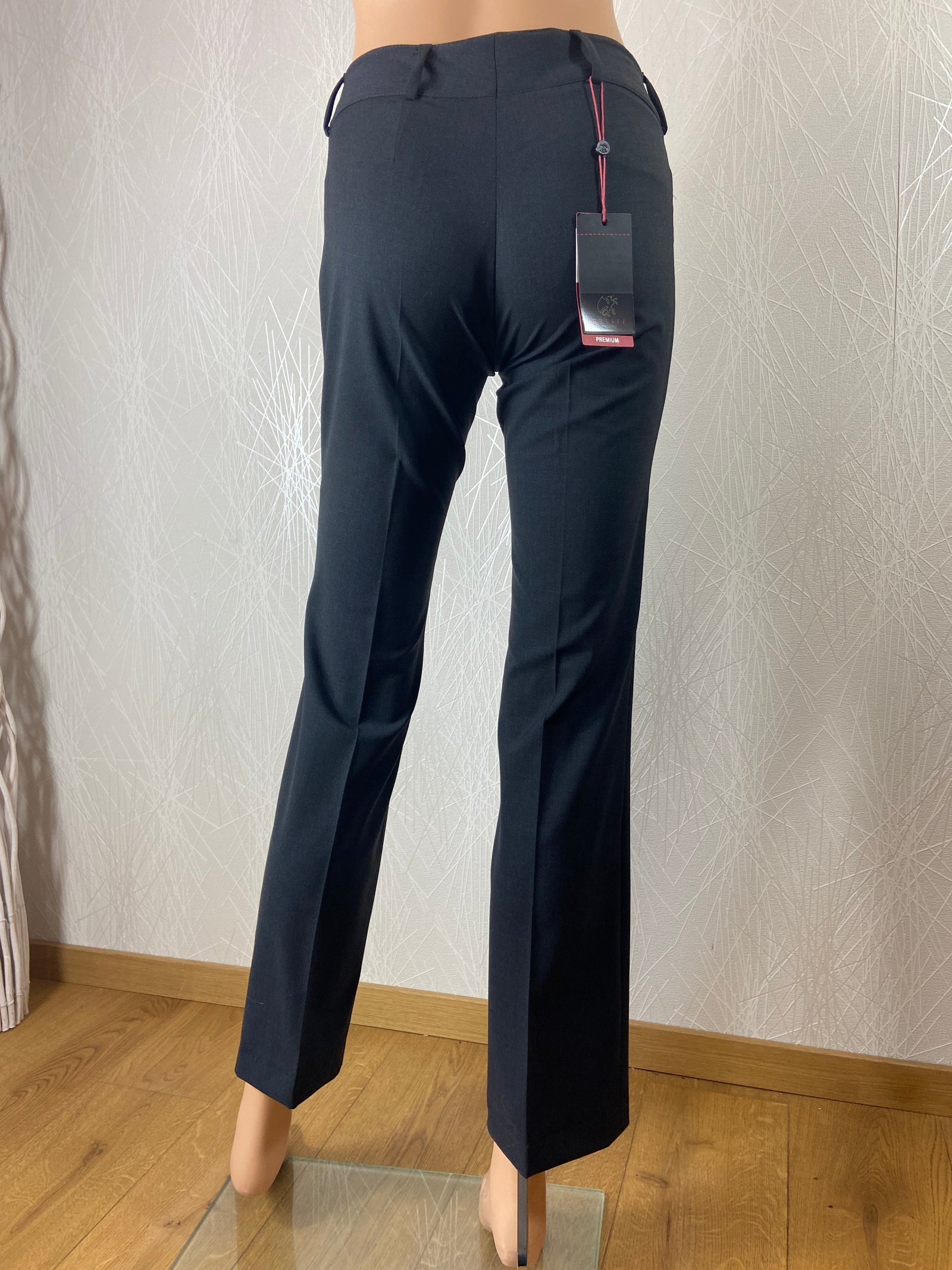 Pantalon habillé femme style business taille basse Regular Fit GREIFF