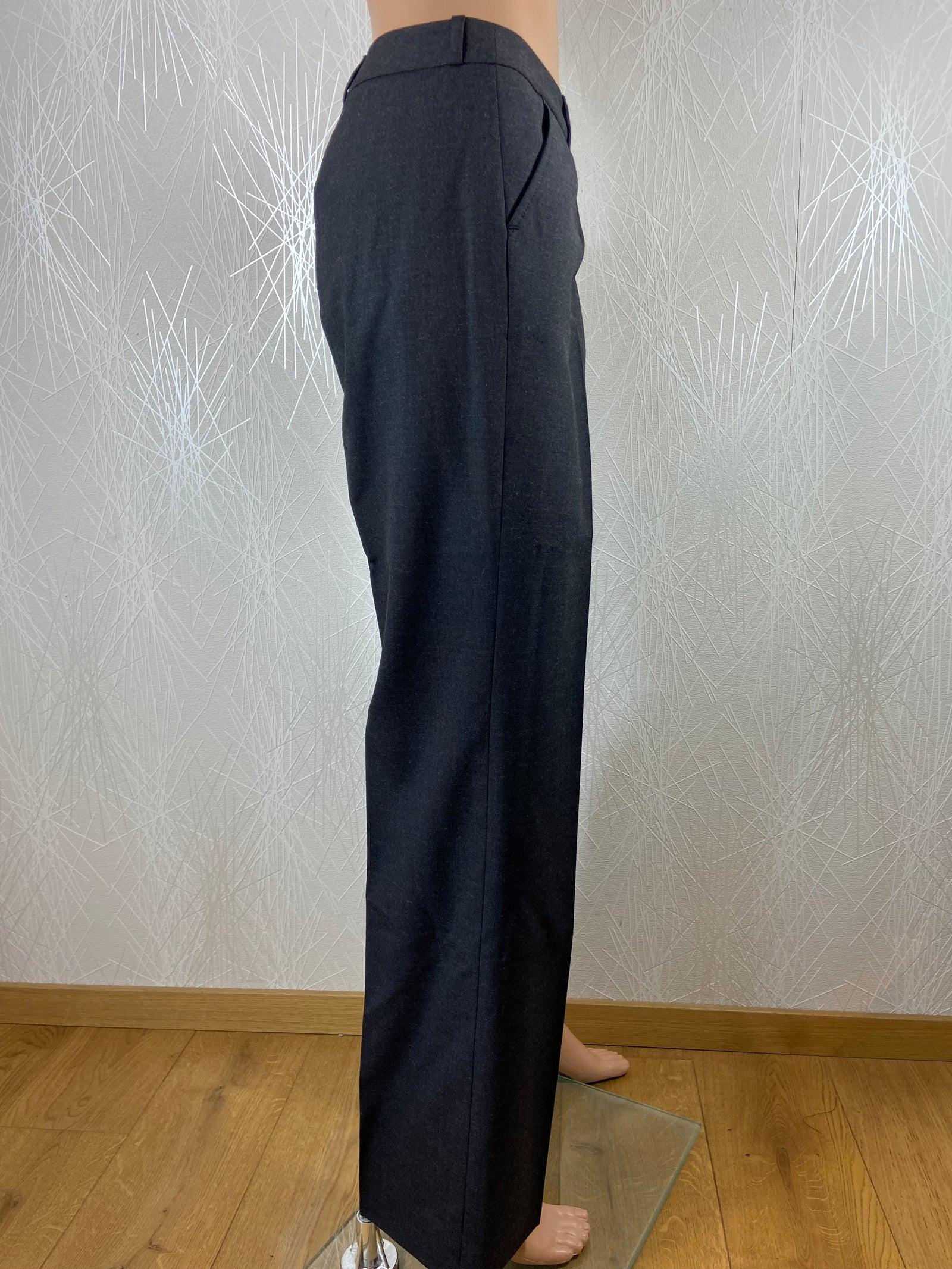 Pantalon gris femme style business taille normale GREIFF