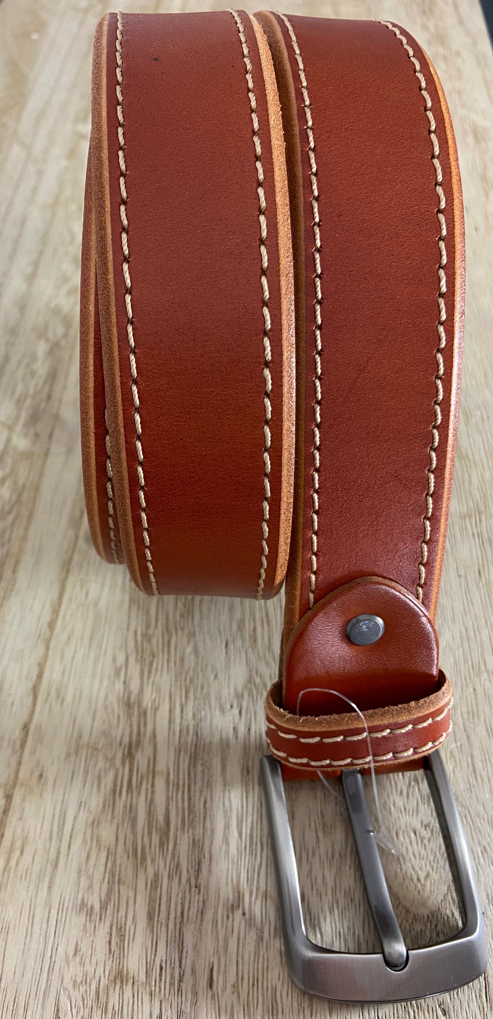 Ceinture pour femme en cuir de vachette marron Massi Liano Sergio