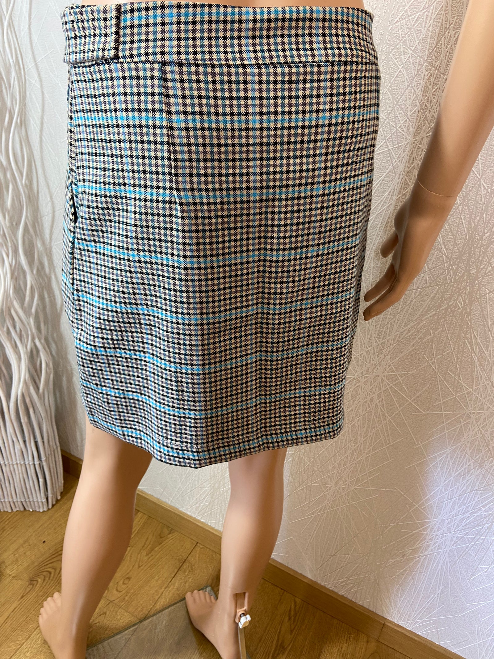 Jupe courte à carreaux A Day In Paradis Skirt Mademoiselle Yéyé - Offre-Unique