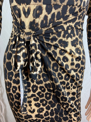 Robe motif léopard Drôle de Copine