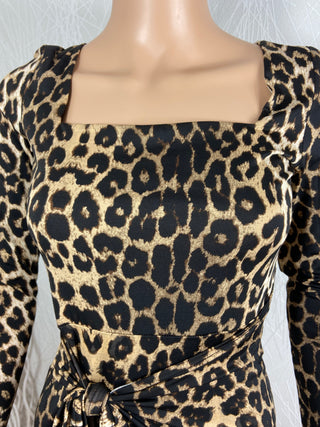Robe motif léopard Drôle de Copine