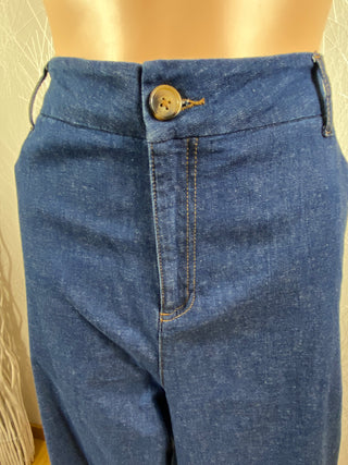 Jeans denim bleu souple Lisa Pants Chambray King Louie