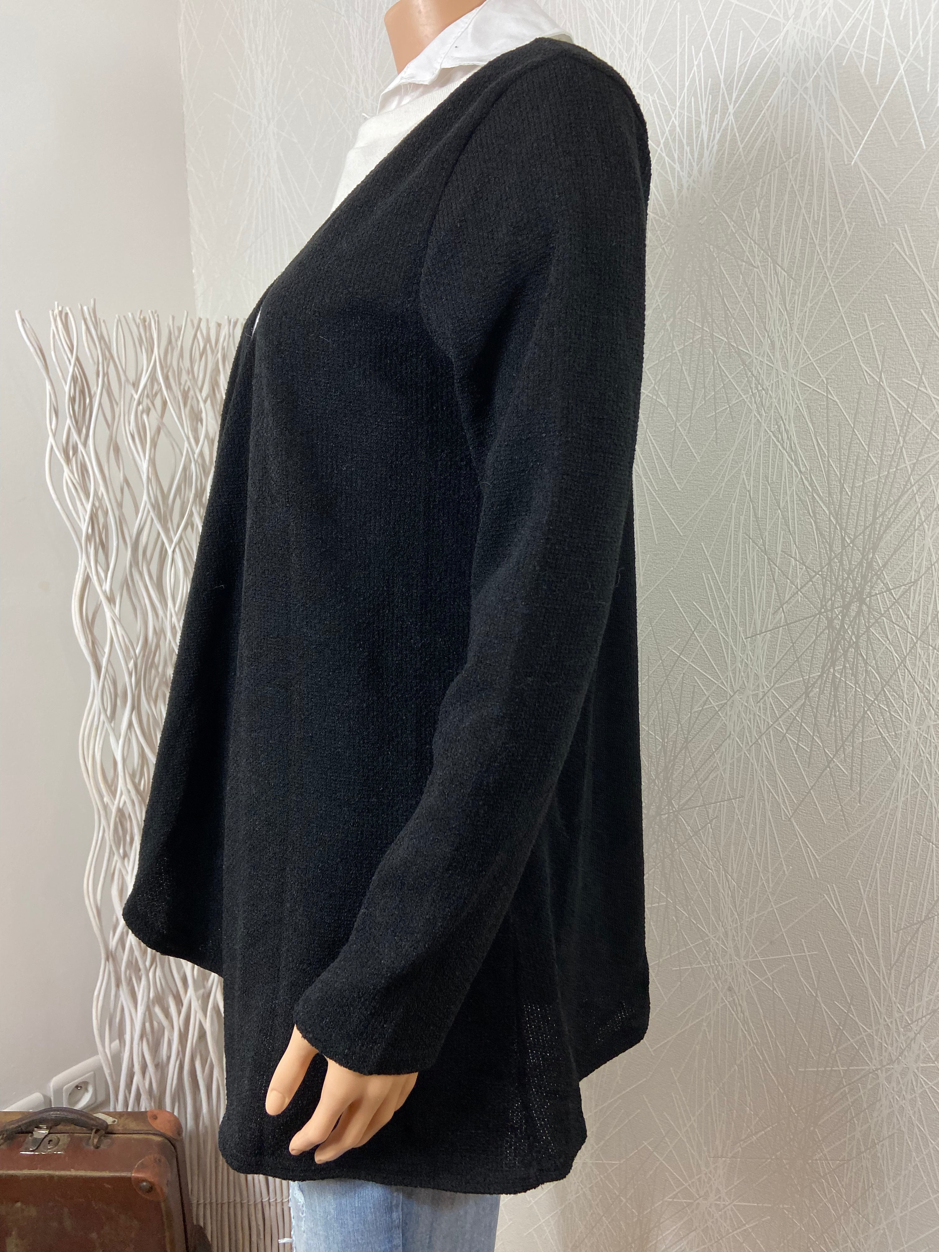 Gilet noir Le Singe de Julie - Offre-Unique