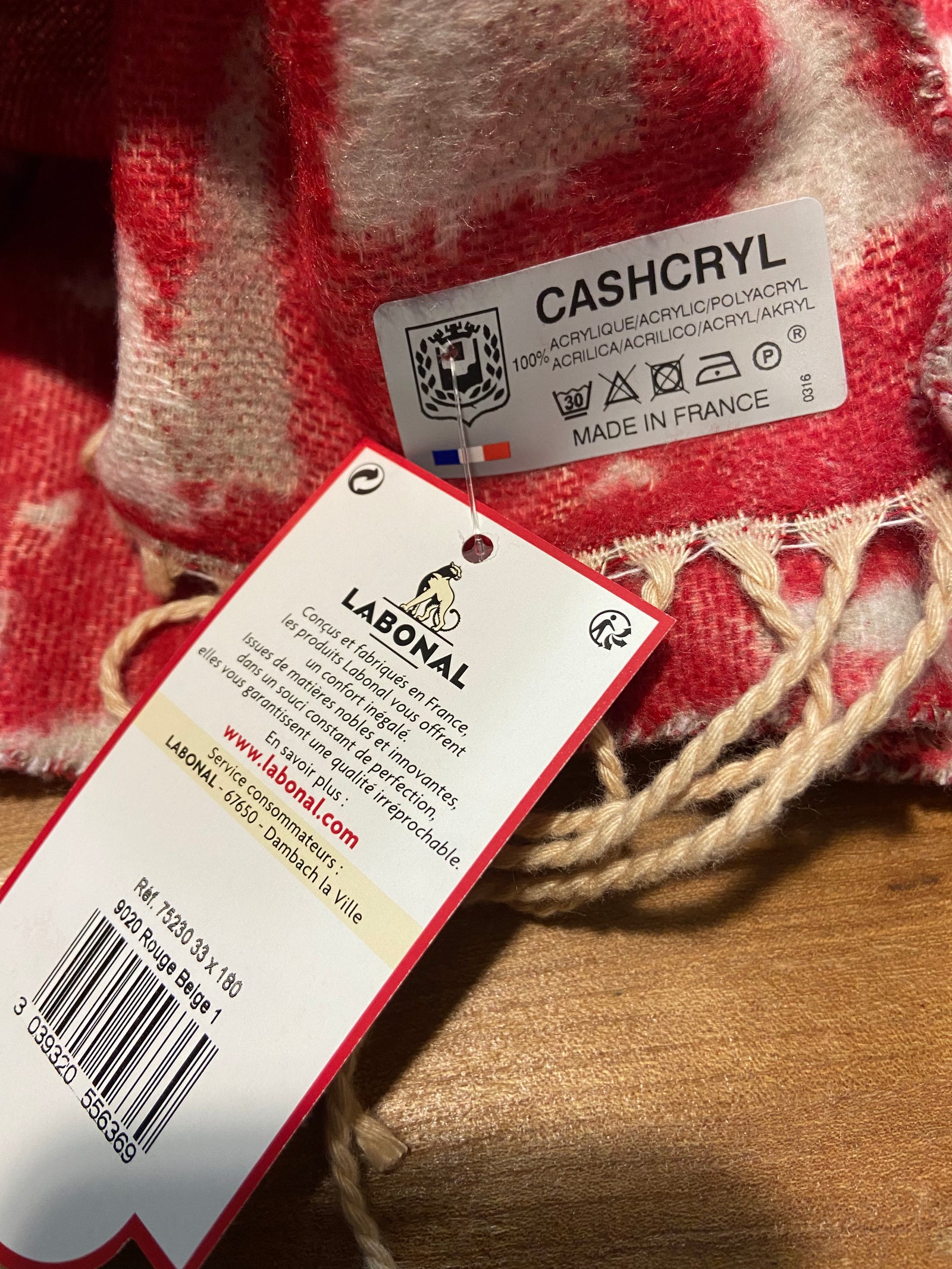 Coffret cadeau de Noël chaussettes femme écharpe Labonal