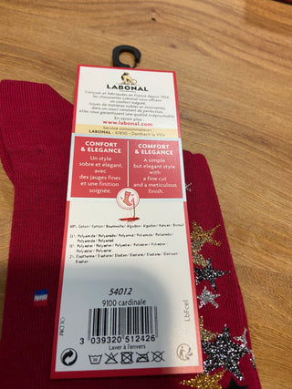 Coffret cadeau de Noël chaussettes femme haut de gamme Labonal