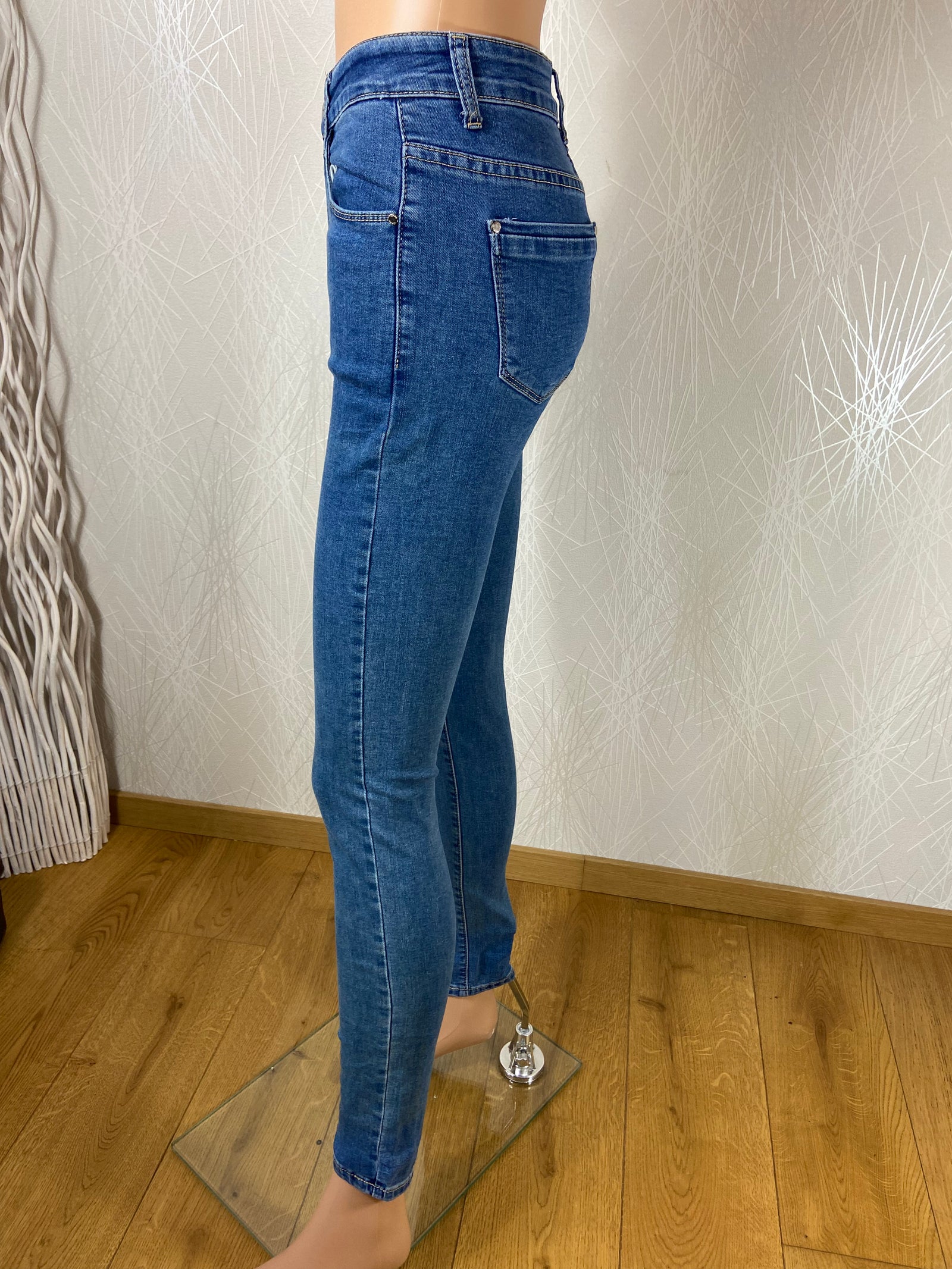 Jeans slim stretch denim bleu bleu BS Jeans