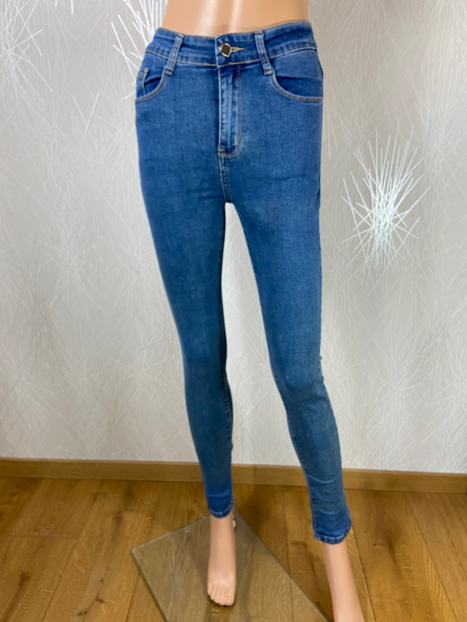 Jeans slim stretch denim bleu bleu BS Jeans