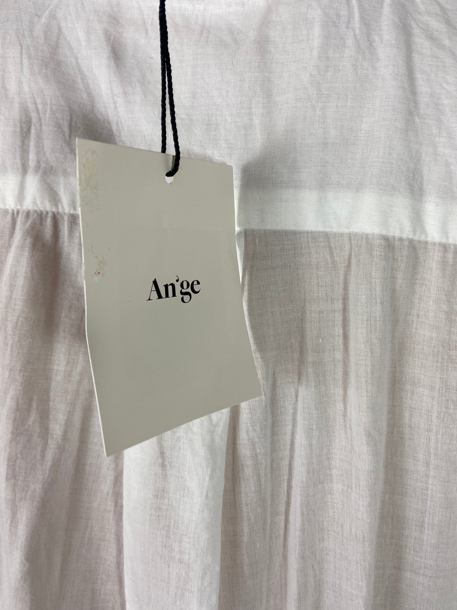 Chemisier blanc léger 100% coton An’ge