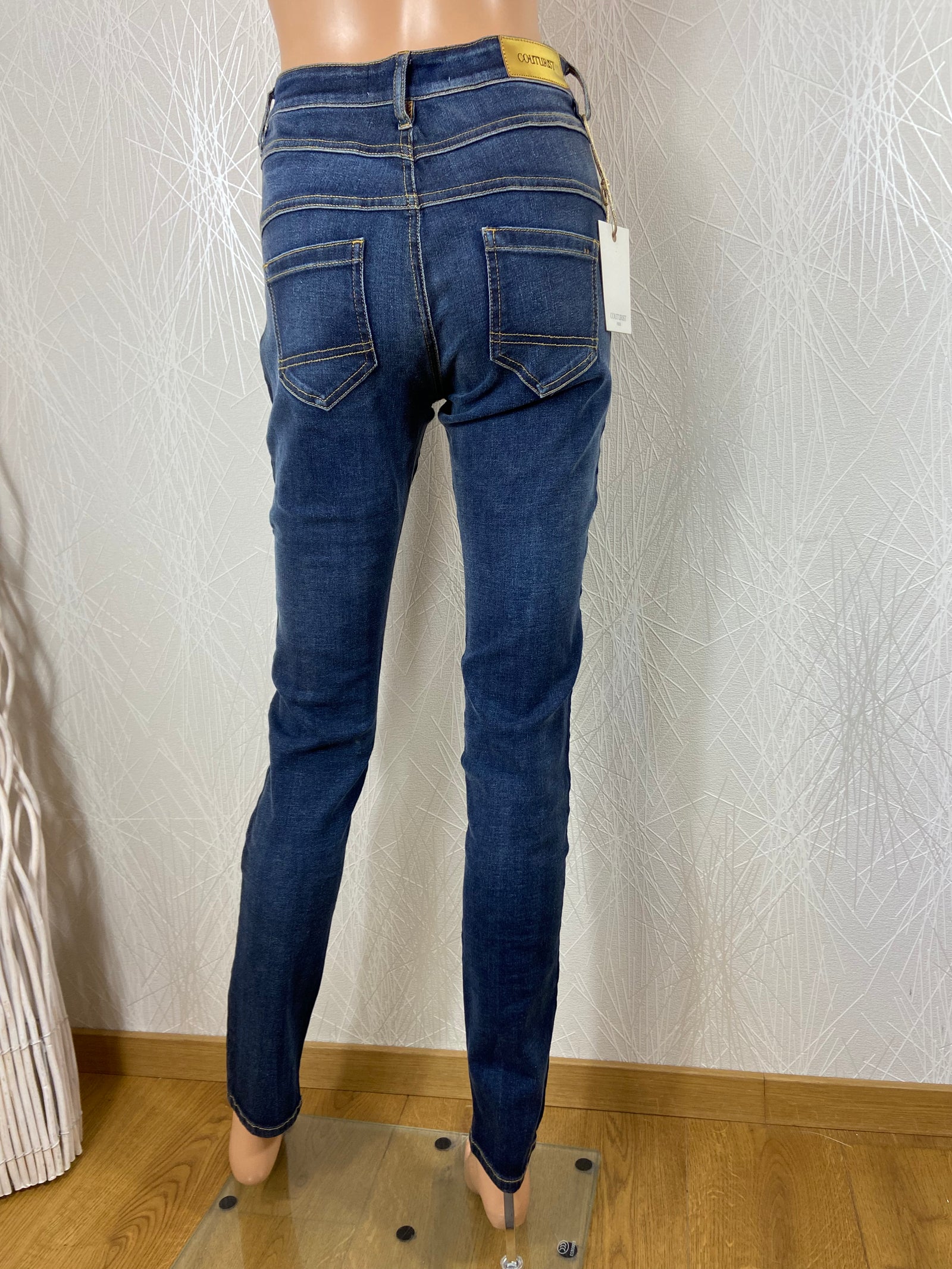 Jeans skinny taille haute Couturist