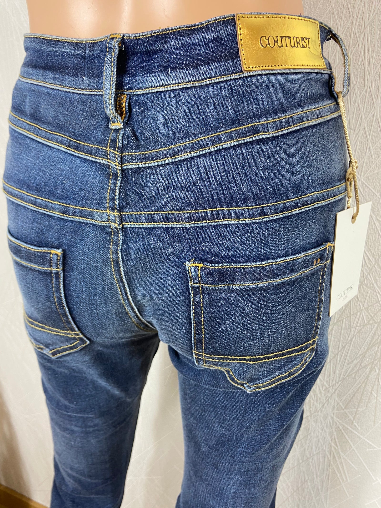 Jeans skinny taille haute Couturist