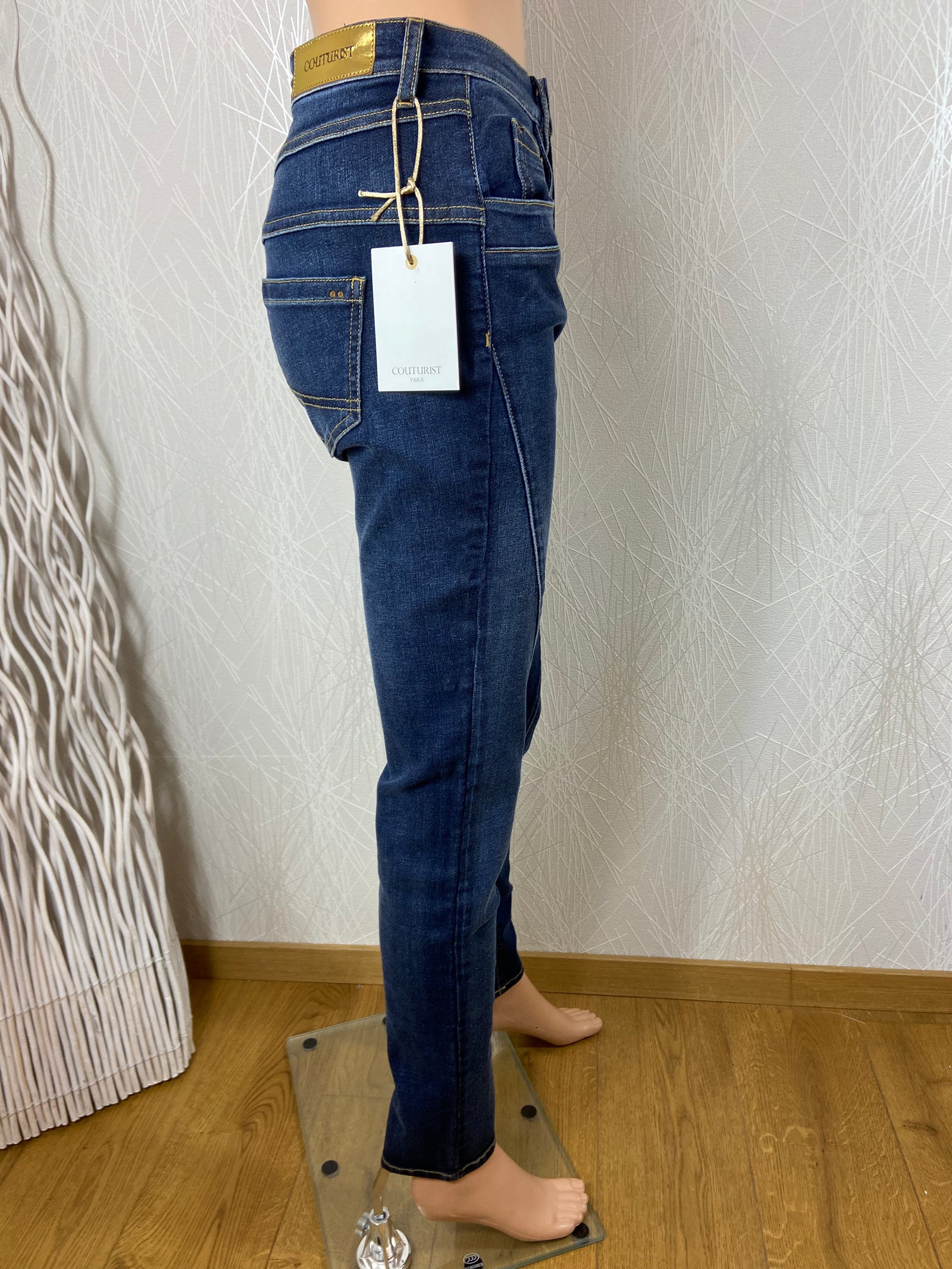Jeans skinny taille haute Couturist