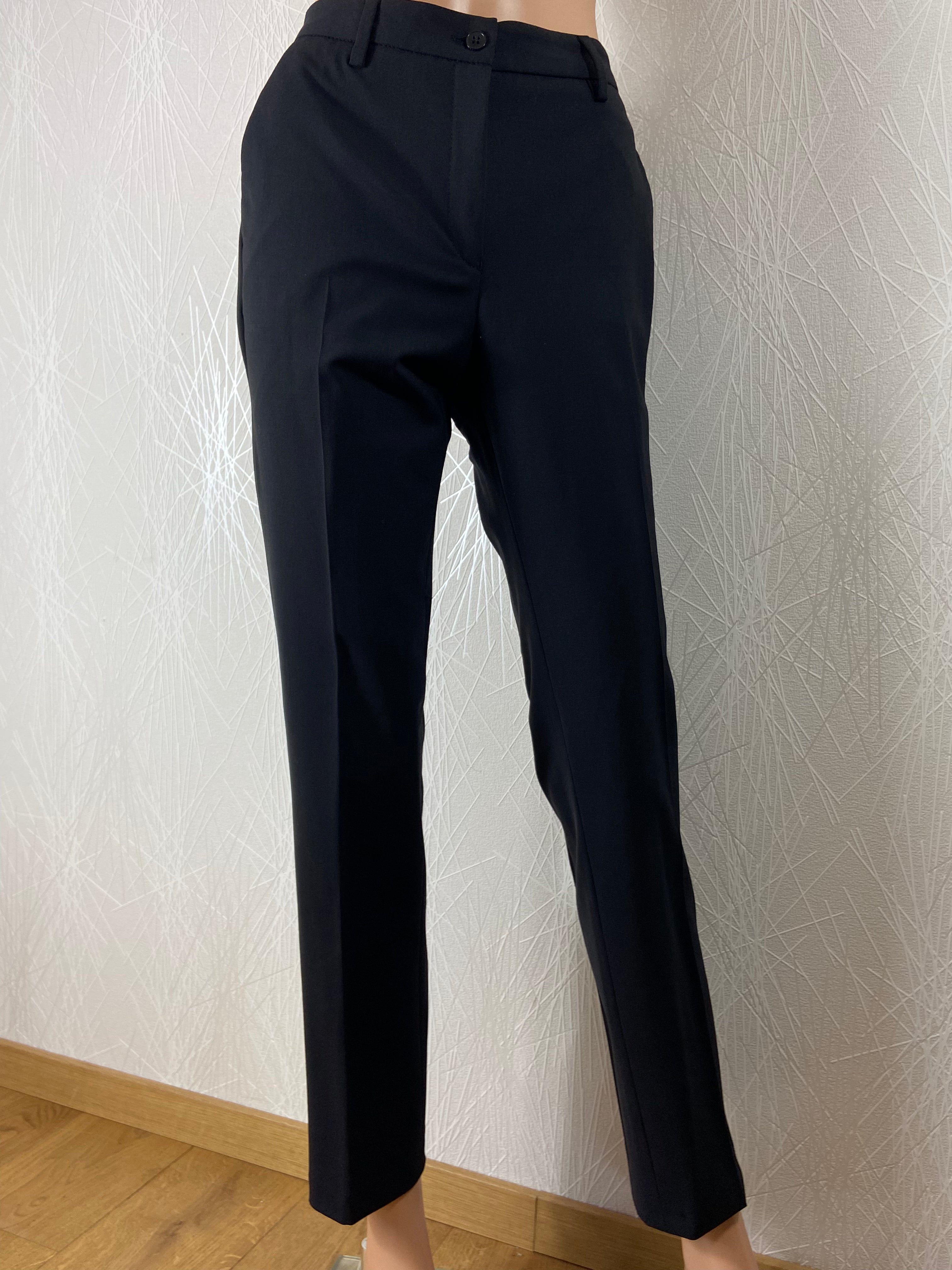 Pantalon habillé femme style business taille haute Greiff