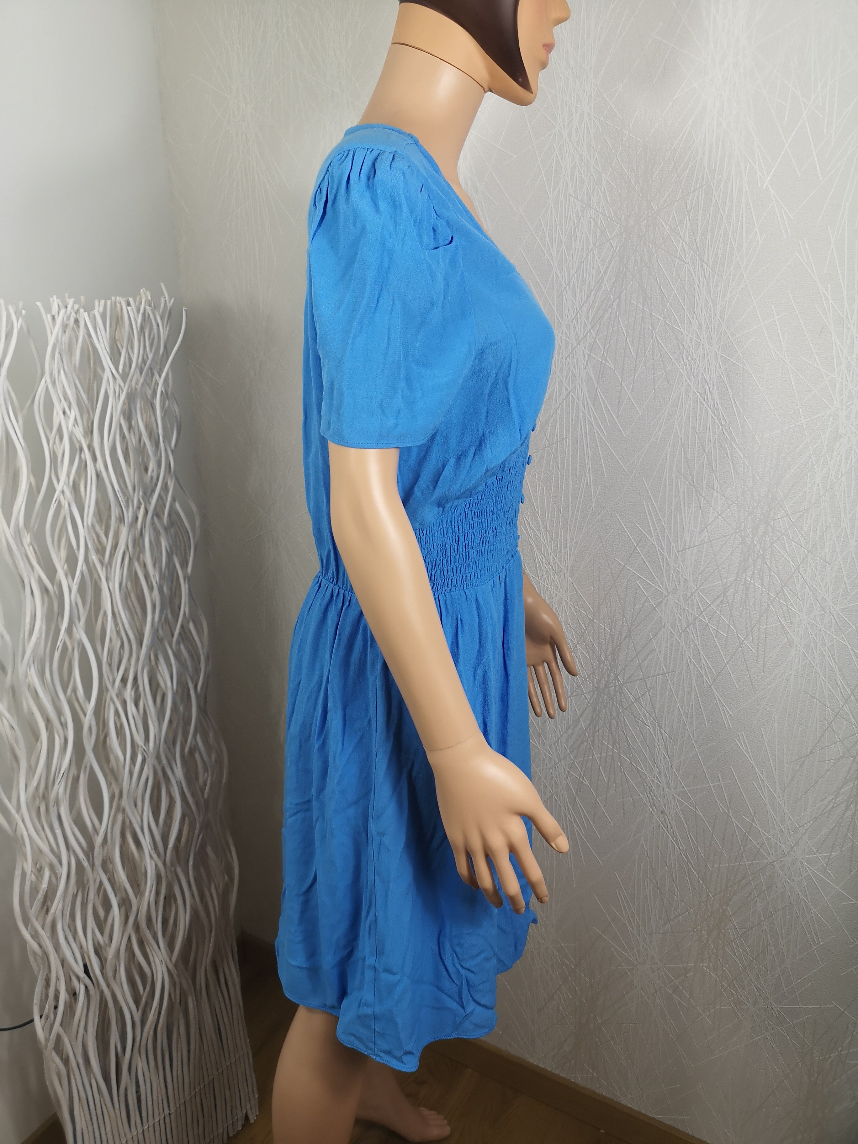 Robe bleu naf naf hot sale