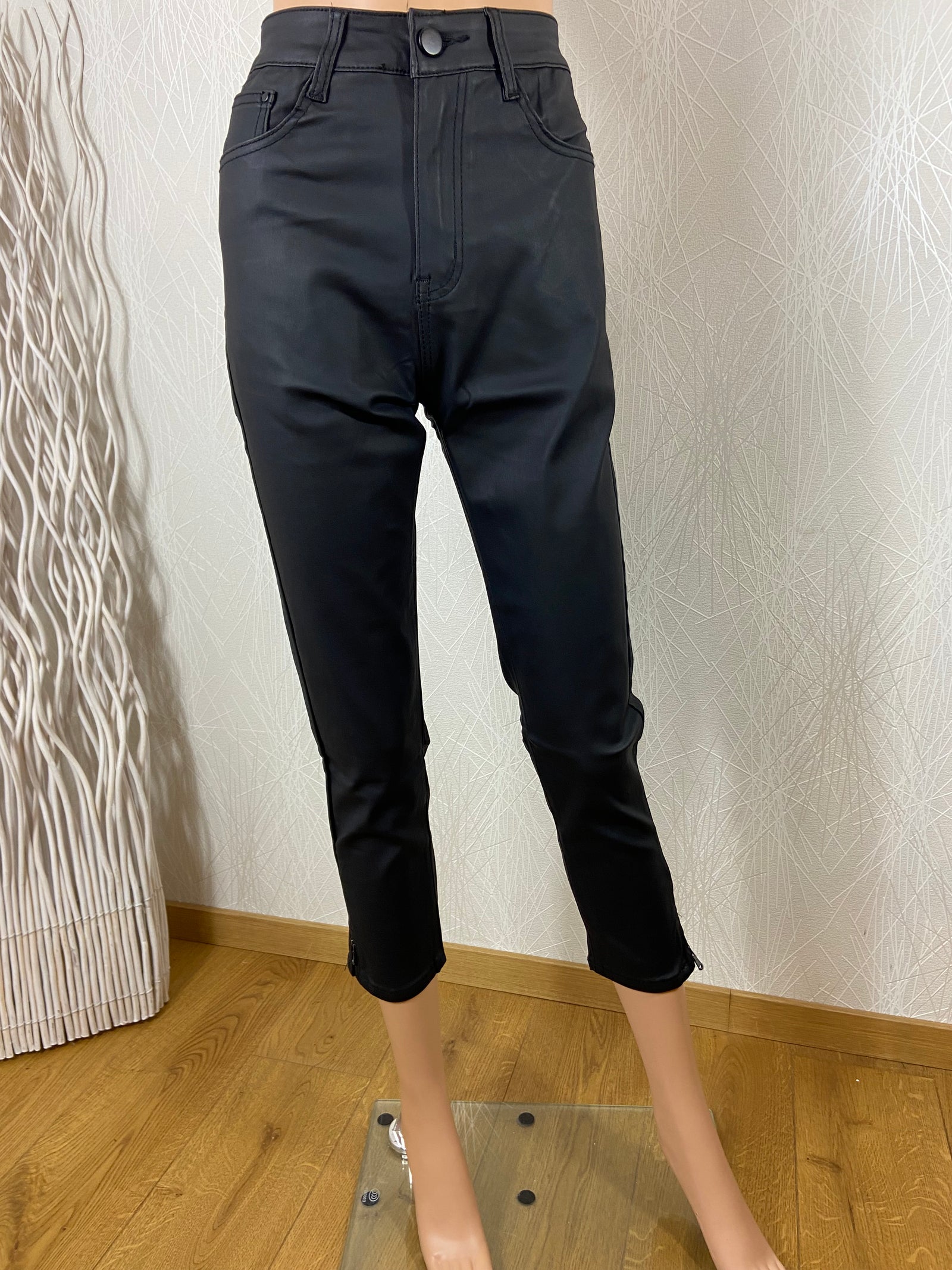 Pantalon enduit 7/8 enduit B S Jeans