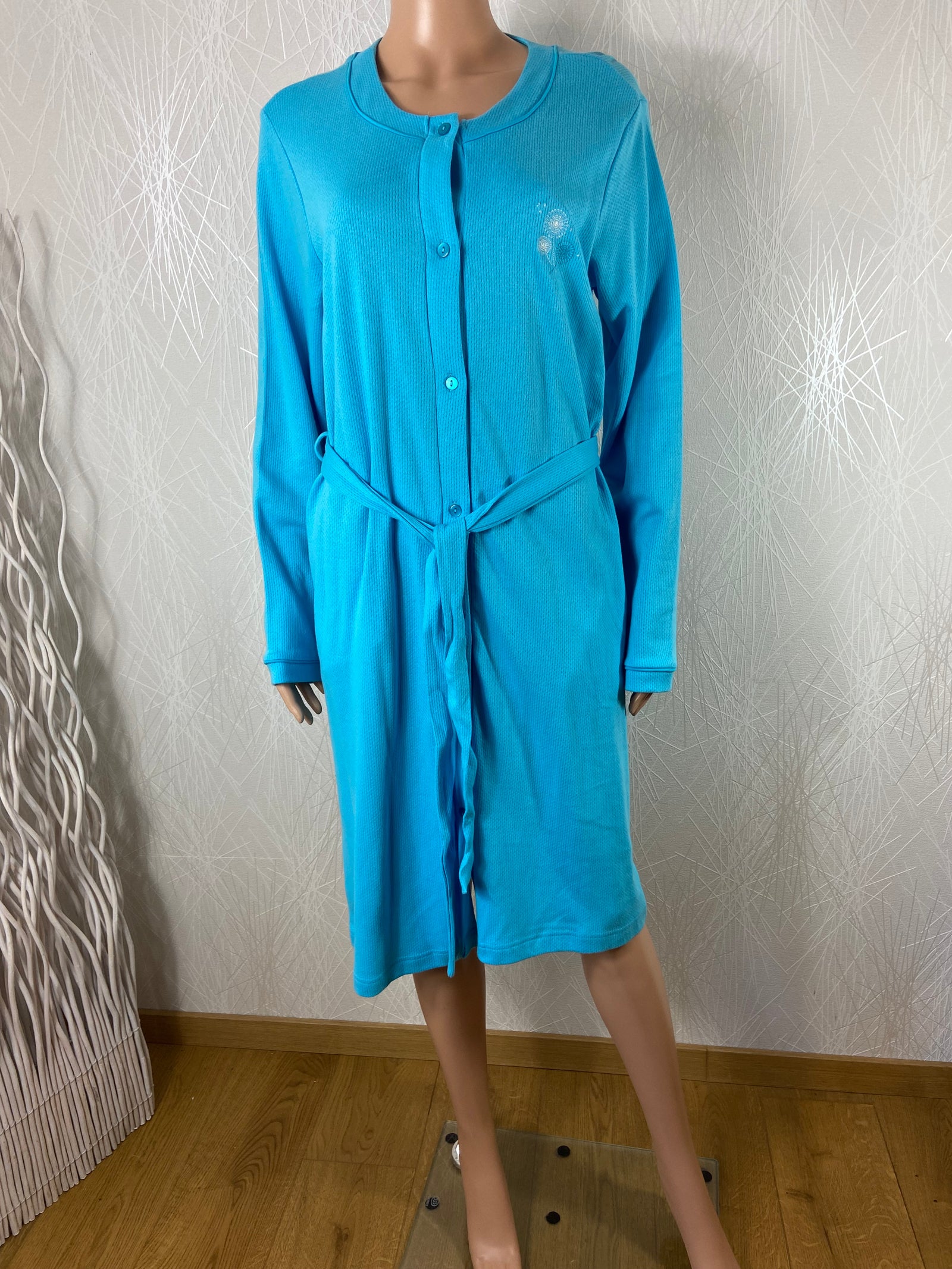 Robe de chambre bleu femme Jet