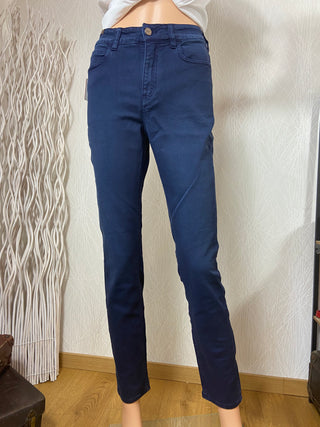 Jeans denim coupe slim taille mi-haute modèle Bamboo Skinny Denim Night Notify jeans