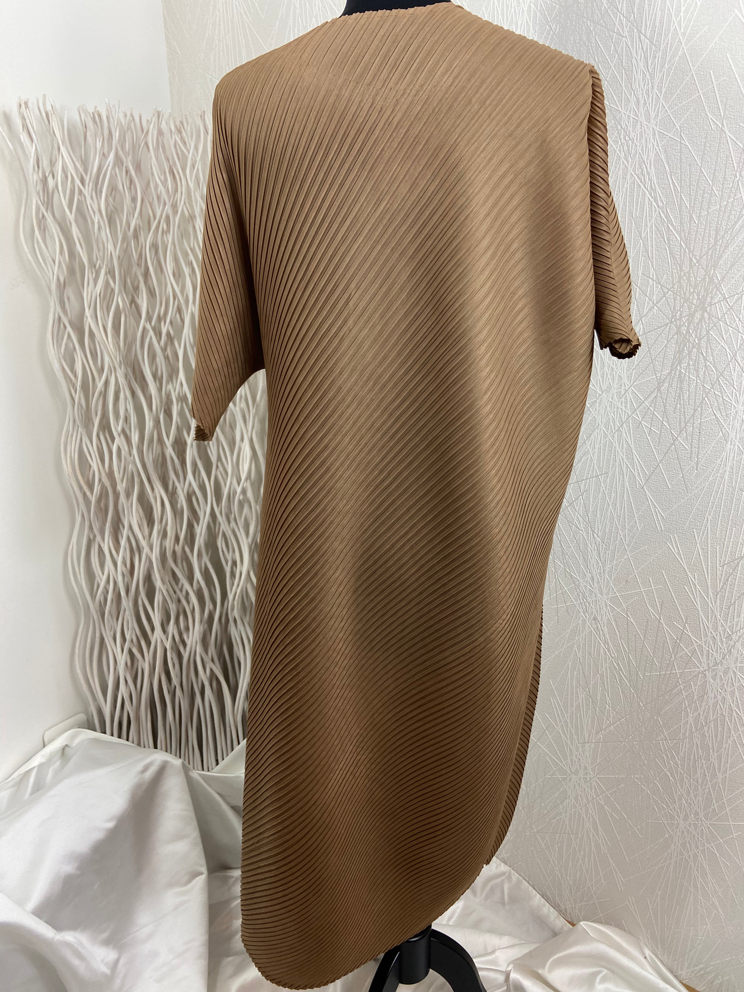 Robe marron extensible Venus - Taille Unique - Offre-Unique