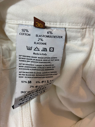 Jeans coupe regular taille haute modèle Tailoring blanc Notify Jeans