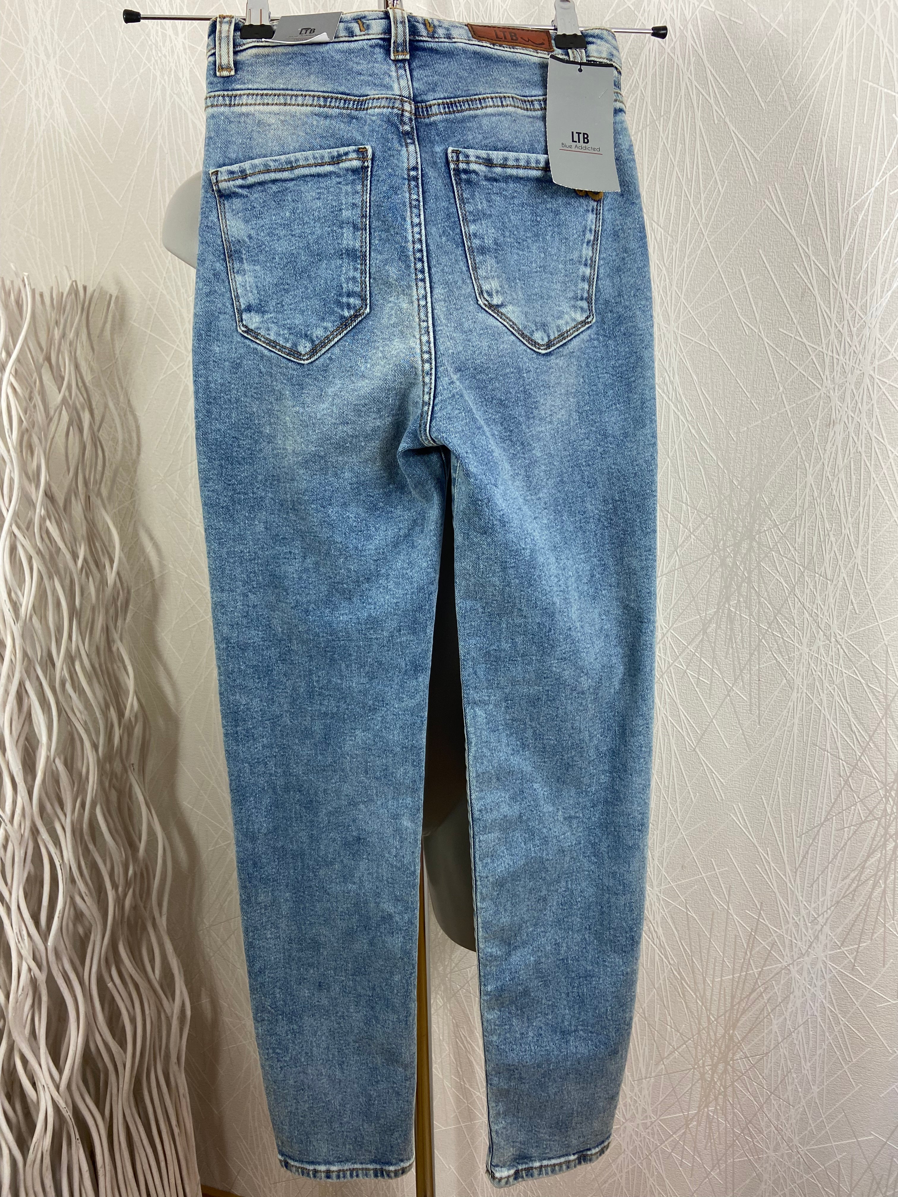 Jeans slim coupe mom LTB Blue addicted