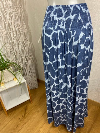 Pantalon léger large fluide taille élastique New Collection - Taille Unique