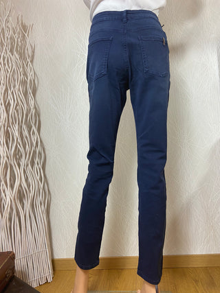 Jeans denim coupe slim taille mi-haute modèle Bamboo Skinny Denim Night Notify jeans