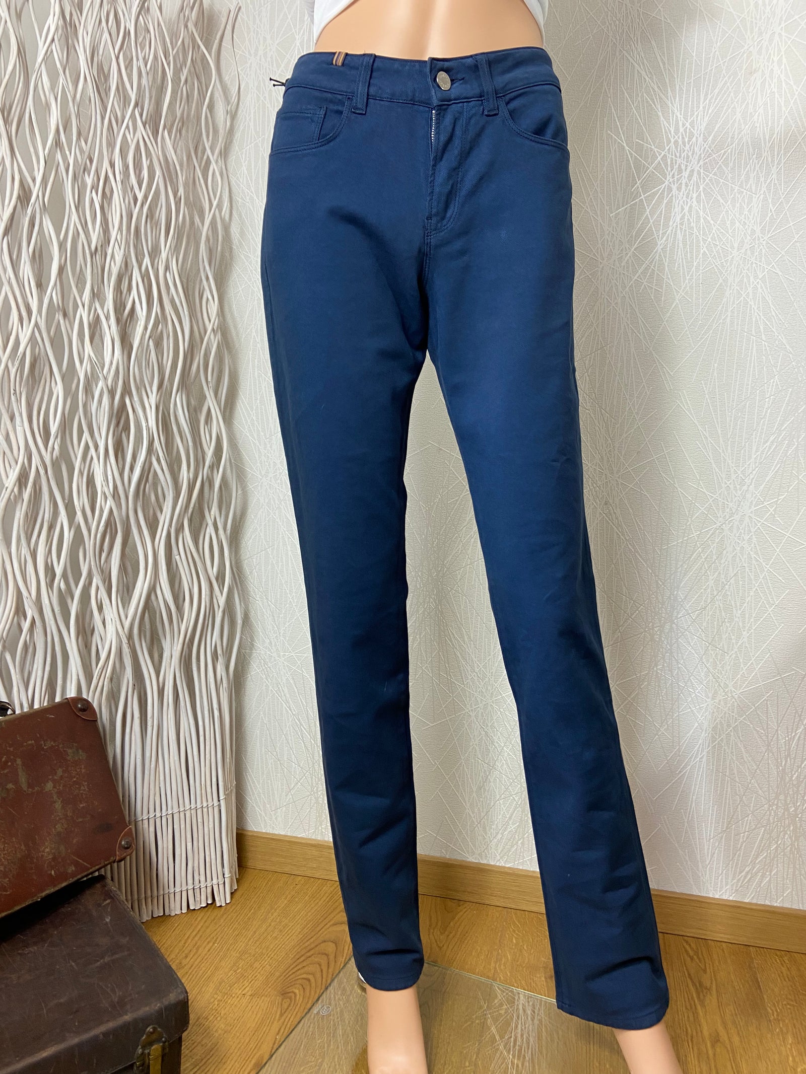 Jean bleu coupe droite taille haute modèle Nerium Blue Denim Notify Jeans