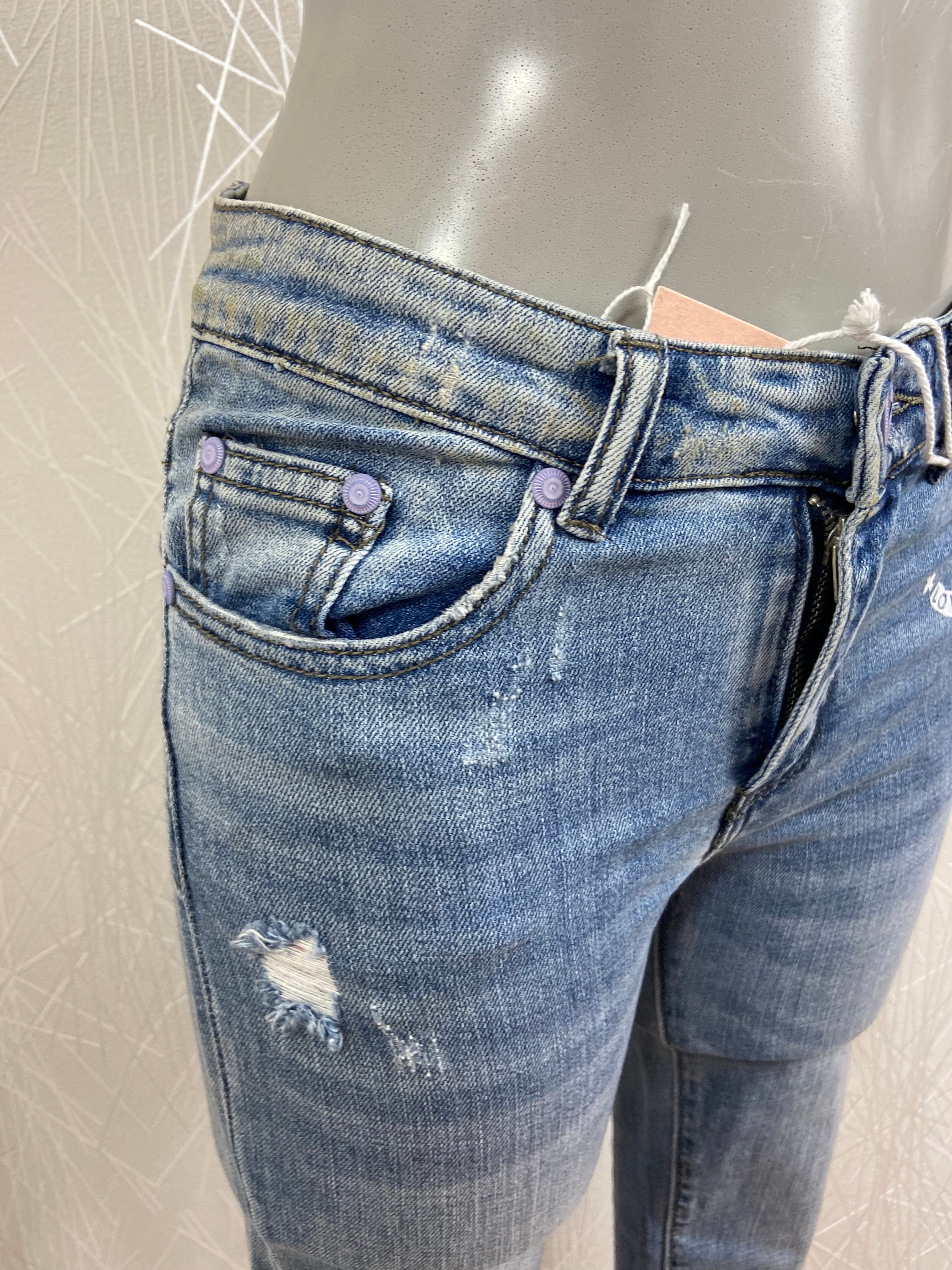 Jeans skinny fit modèle Charlotte Wiya