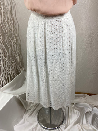 Jupe coton blanche outlet