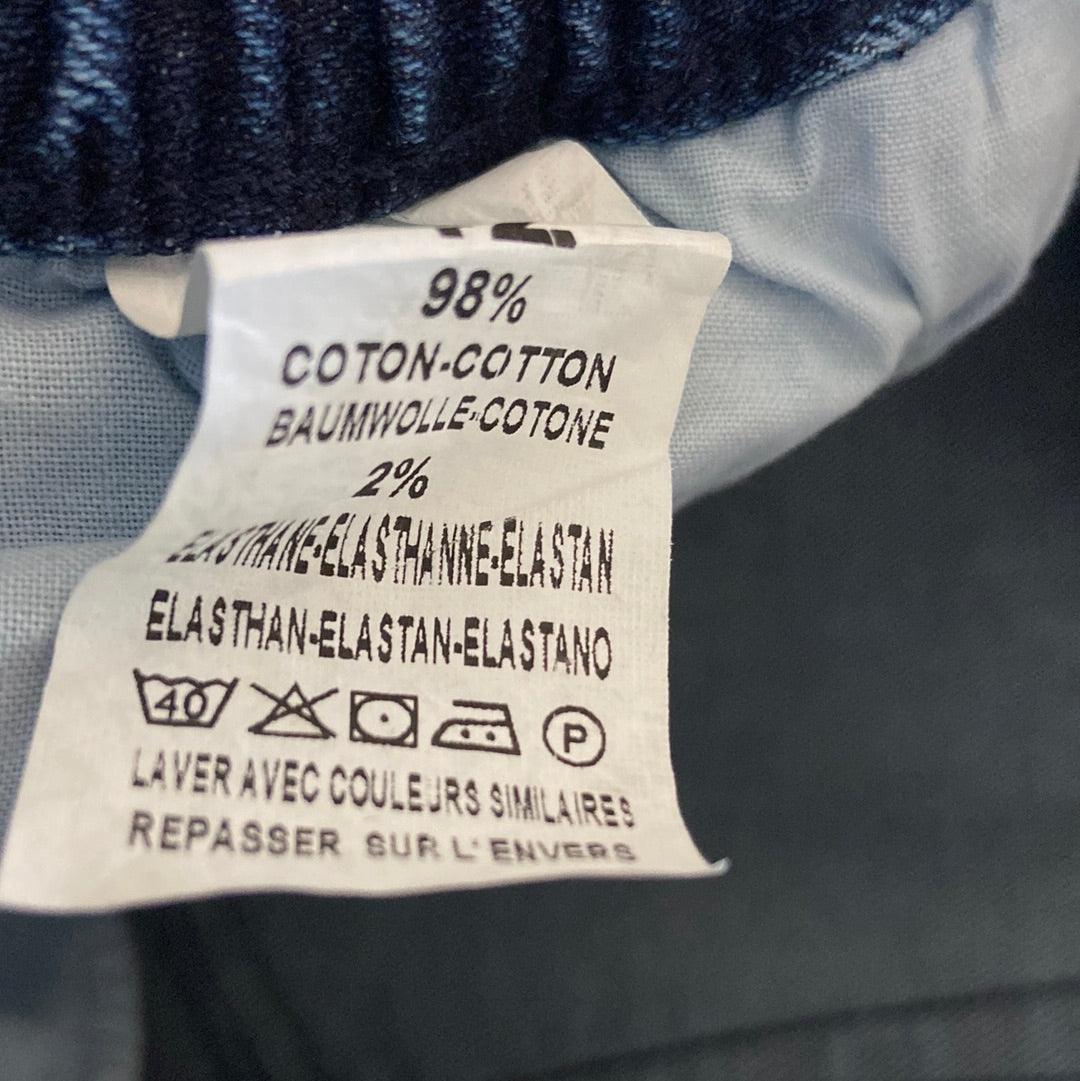 Jeans bleu denim extensible coupe droite Gmg Clothing - Offre-Unique