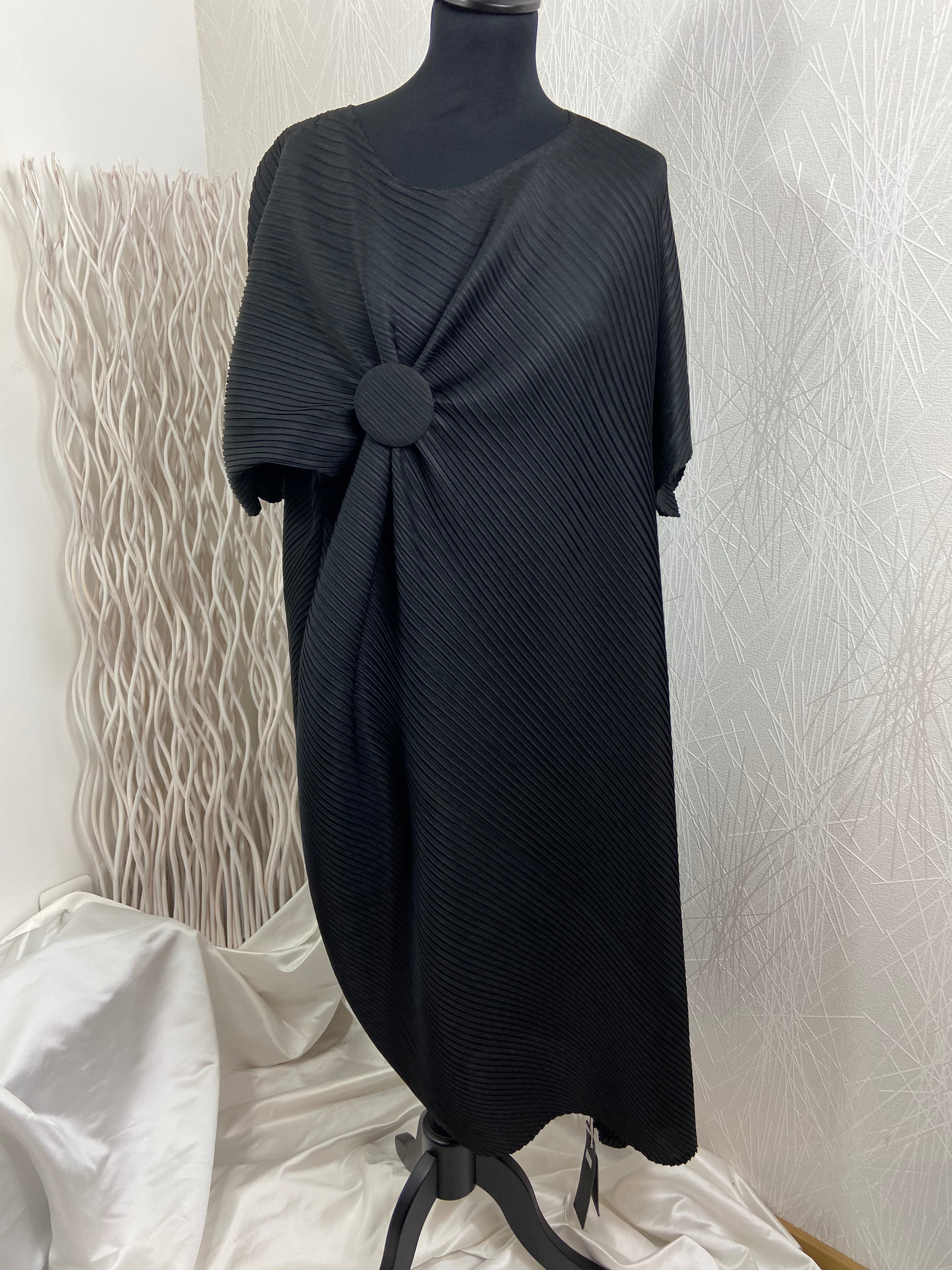 Robe noire extensible Venus - Taille Unique