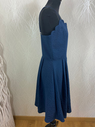 Robe Bleu Marine bretelles réglables Vila Clothes