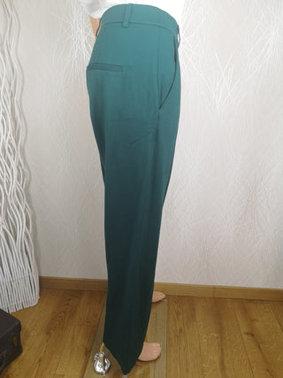 Pantalon vert taille haute Zilch Amsterdam