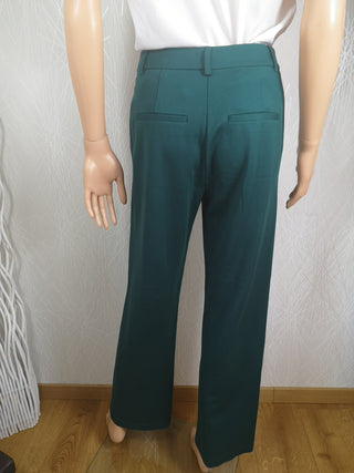 Pantalon vert taille haute Zilch Amsterdam