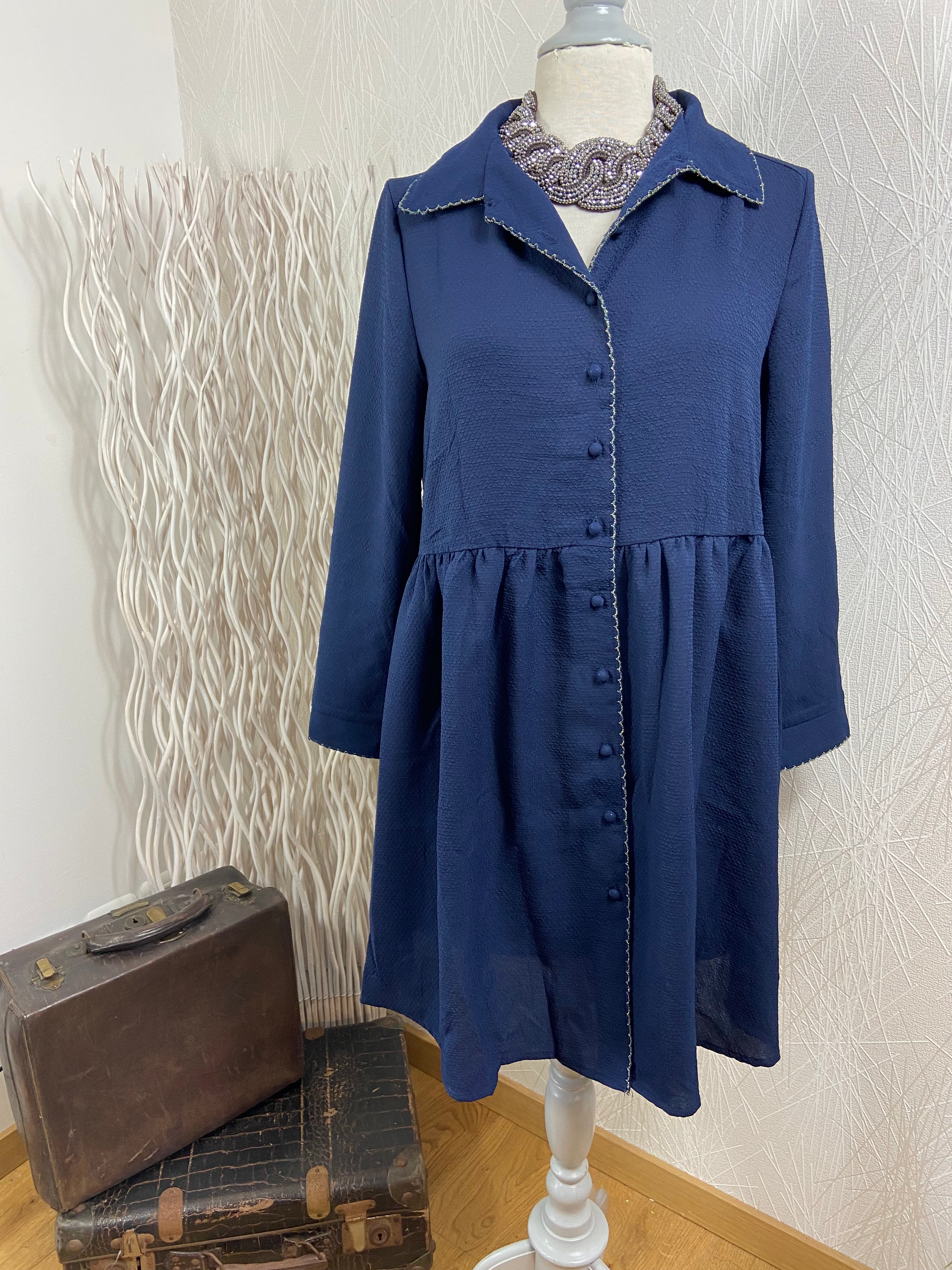 It hippie on sale robe bleu marine