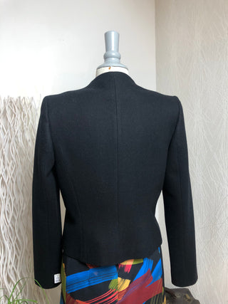 Veste blazer de couleur noire de créateur Tabala Paris