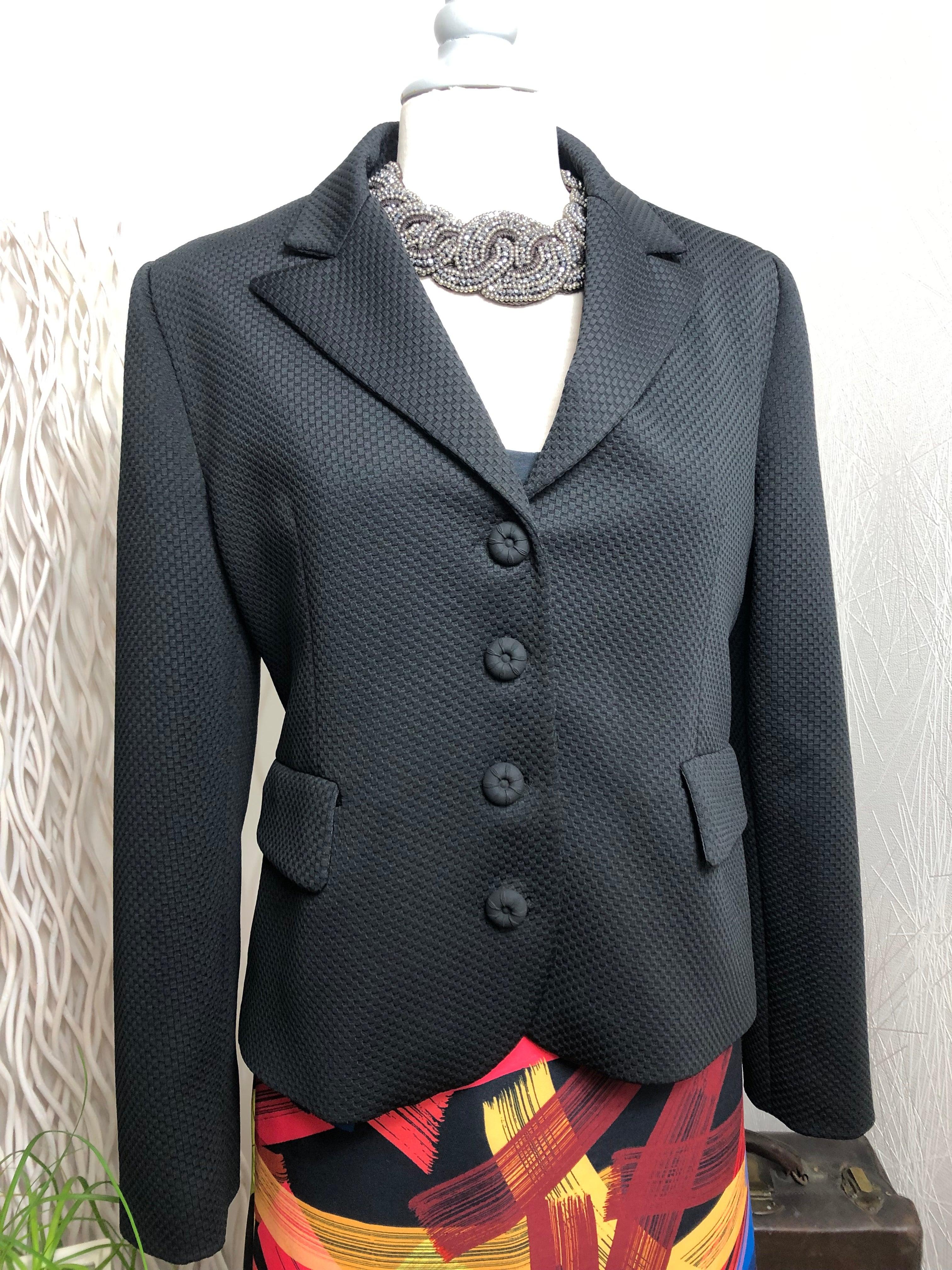 Veste blazer noire de créateur Tabala Paris - Offre-Unique