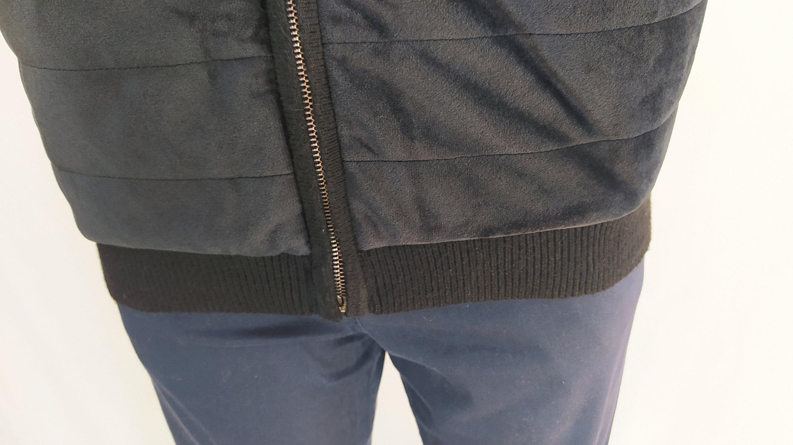 Gilet noir matelassé sans manches Odemai - Offre-Unique