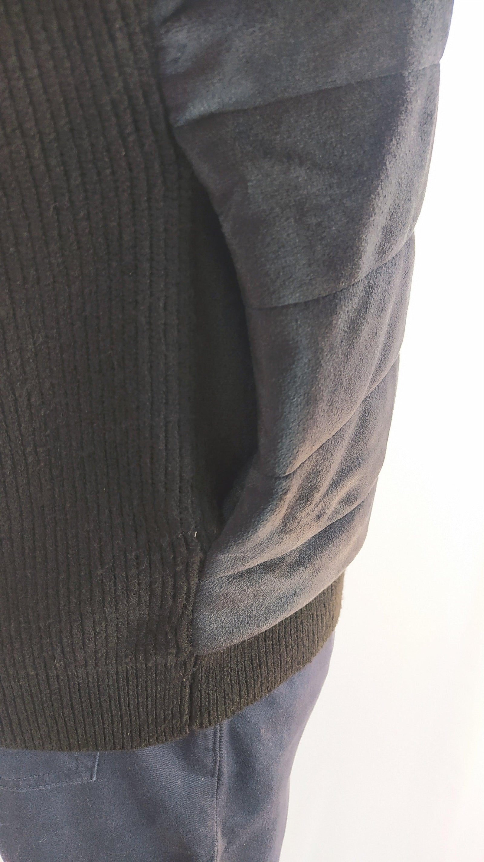 Gilet noir matelassé sans manches Odemai - Offre-Unique