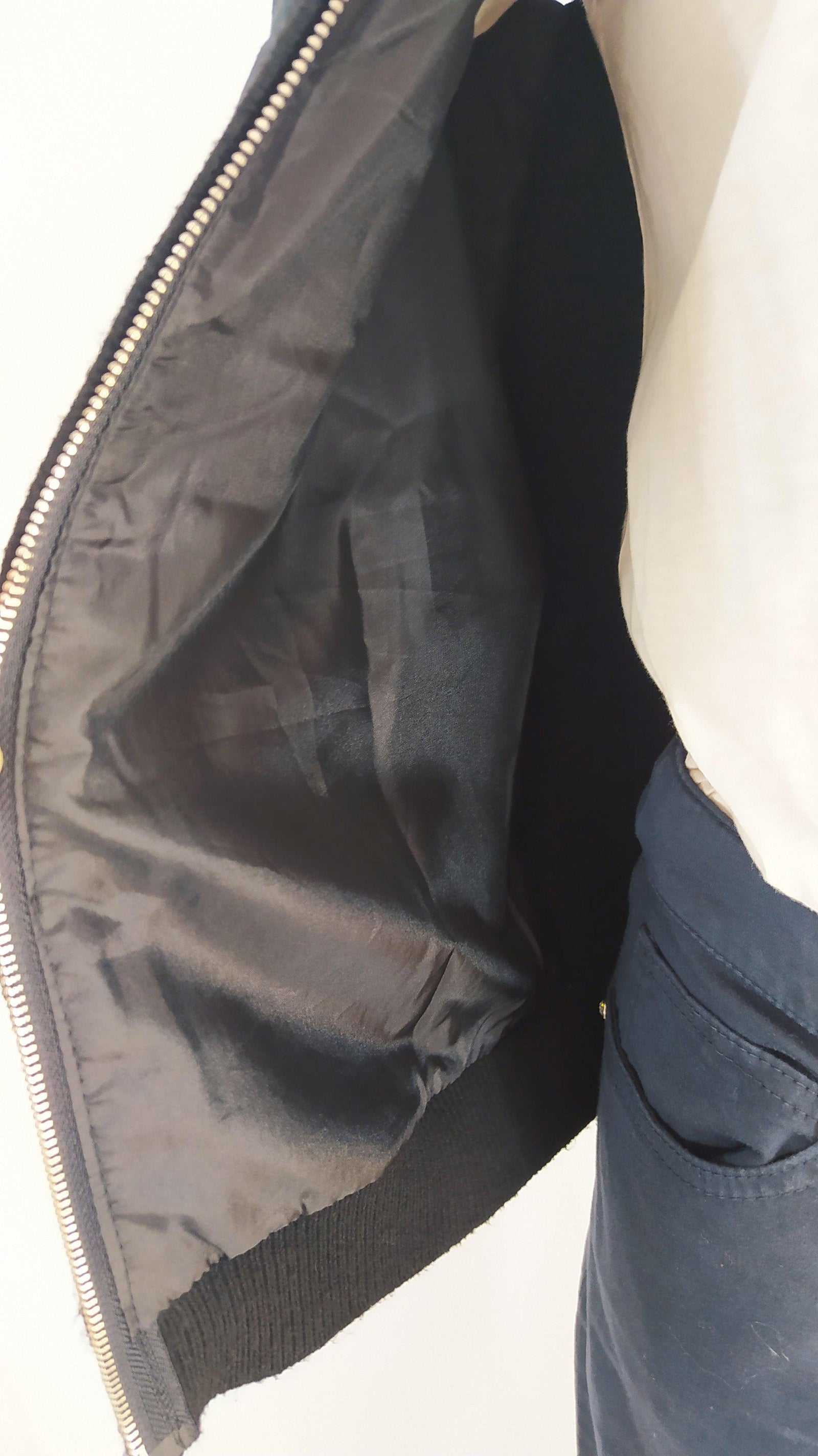 Gilet noir matelassé sans manches Odemai - Offre-Unique