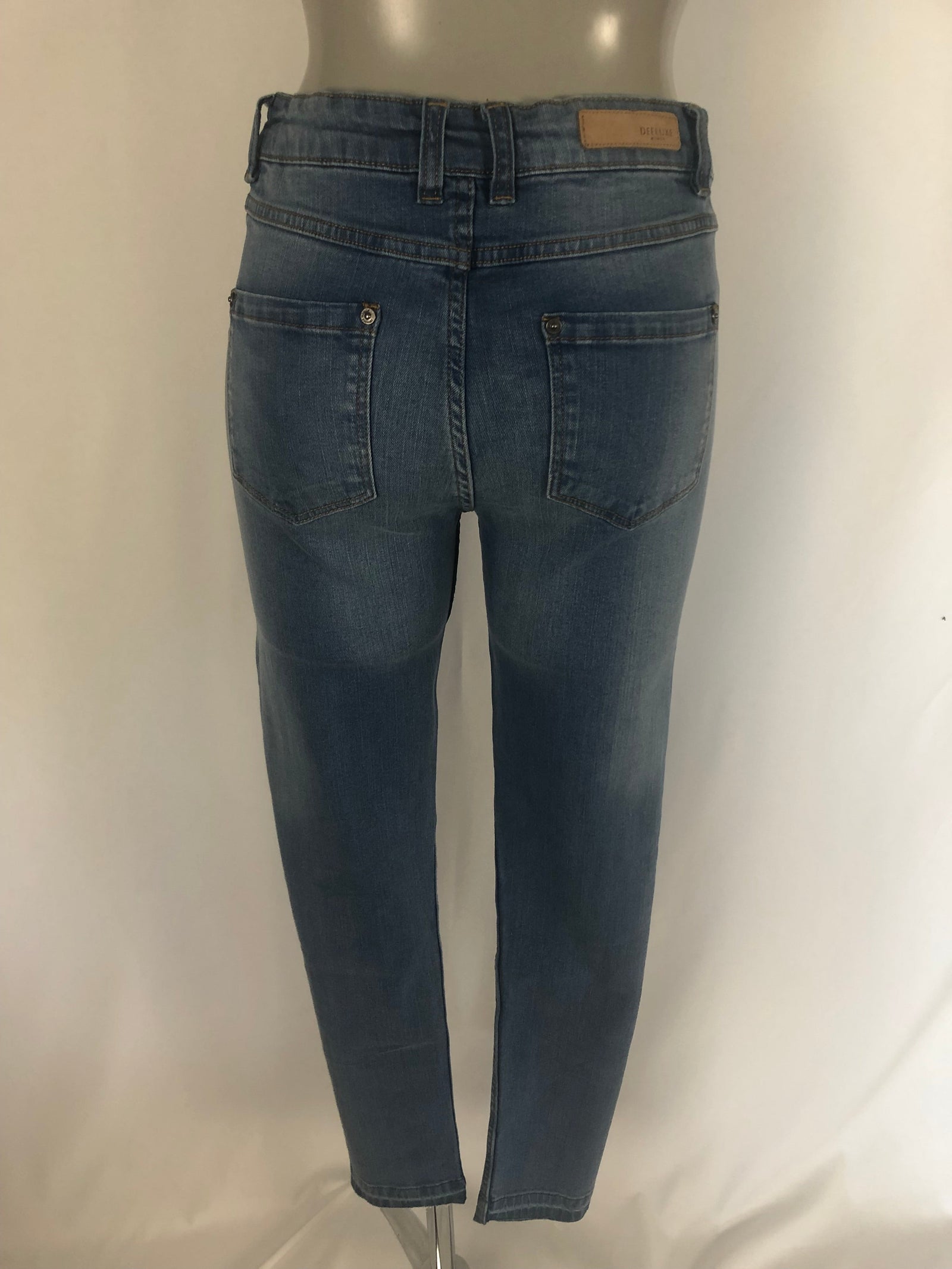 Jeans slim délavé coupe droite Deeluxe