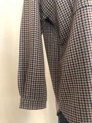 Veste légère classique femme motifs pied de poule Peppercorn