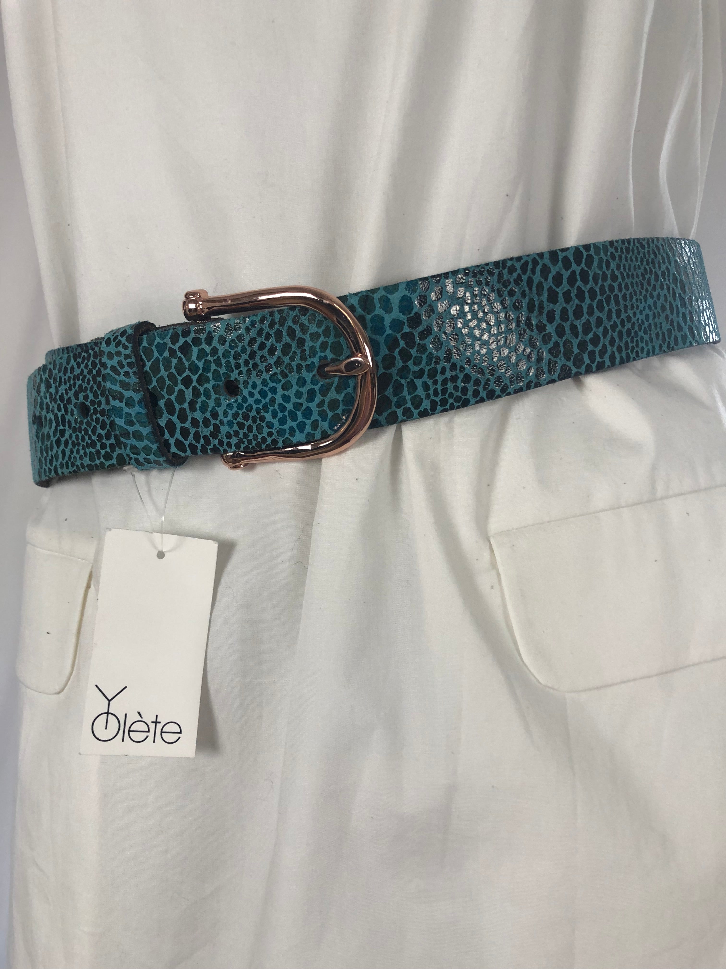 Ceinture clearance verte femme