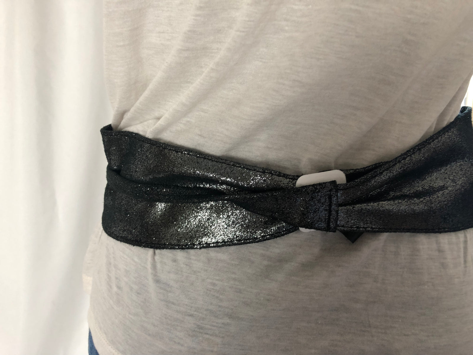 Ceinture fantaisie femme en croûte de cuir Vimoda taille unique