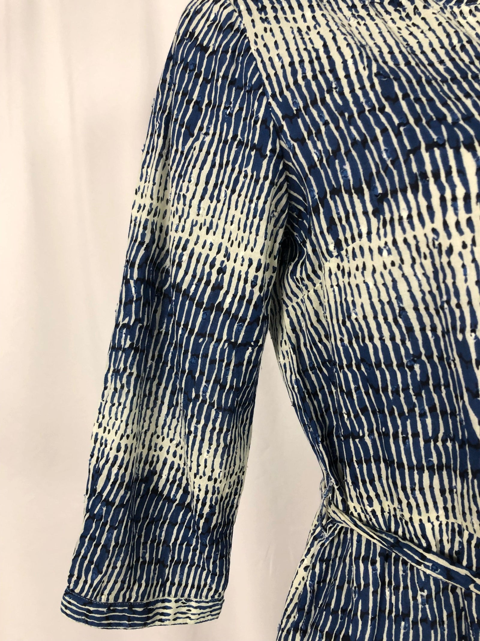 Robe midi doublée 100% coton manches 3/4 MKT Studio - Offre-Unique