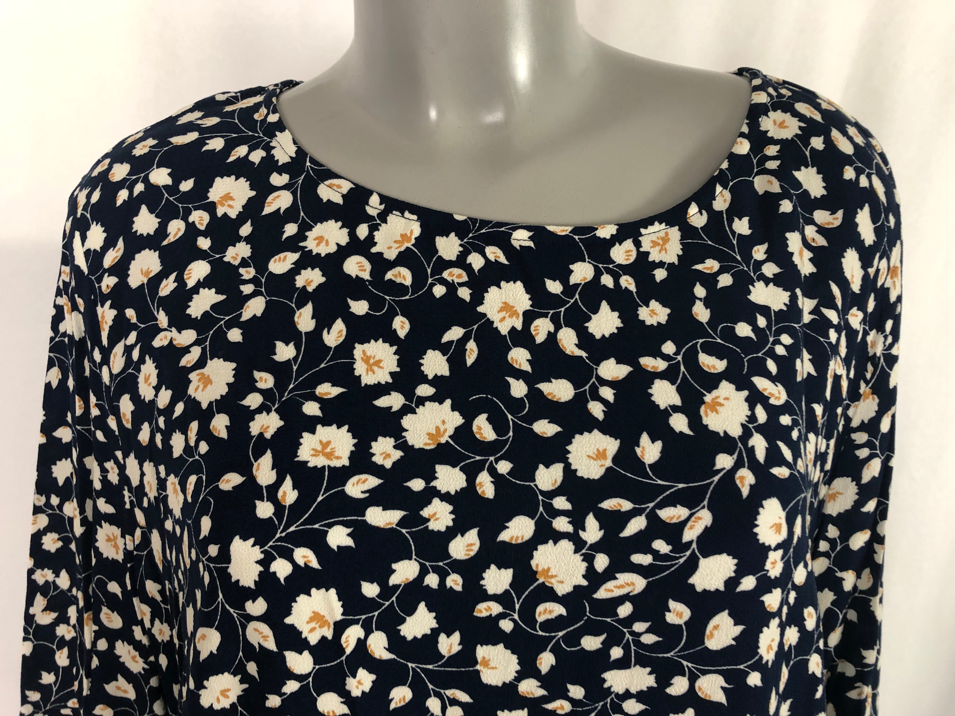 Blouse à motif floral coupe classique droite Peppercorn