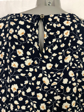 Blouse à motif floral coupe classique droite Peppercorn